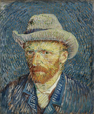 Self-portrait of Vincent van Gogh, 1887